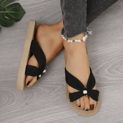 New Fashion Flat Sandals Summer Open Toed Light French Women's Beach Shoes - Evans creations LLC
