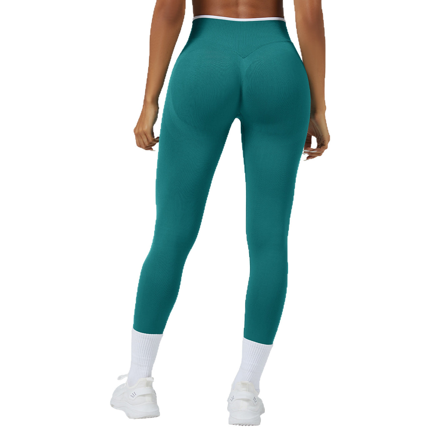 Seamless Knitted Tight High Waist Quick-drying Sports Yoga Pants - Evans creations LLC