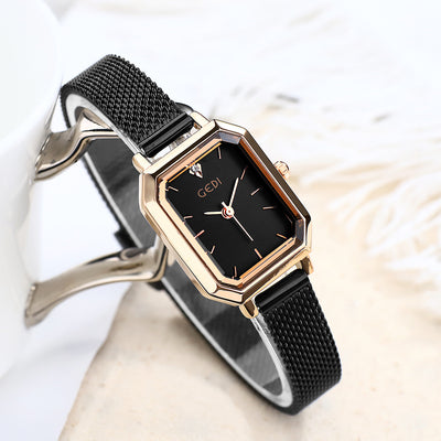 Simple All-match Casual Watch Women's Square Retro - Evans creations LLC