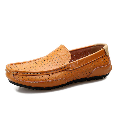 Personality Summer Men's Leather Shoes - Evans creations LLC