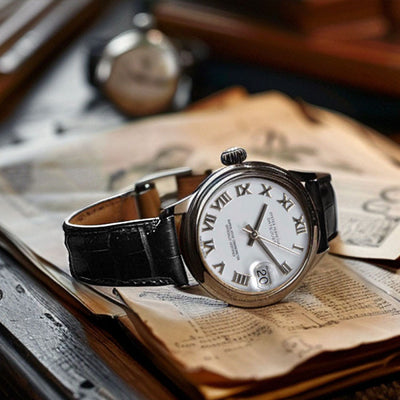 Comfortable Cowhide Genuine Leather Watch Strap - Evans creations LLC