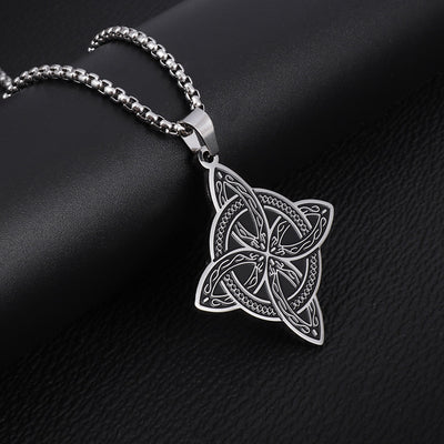 Sweet Classic Witch Knot Bracelet Ring Women's Stainless Steel - Evans creations LLC