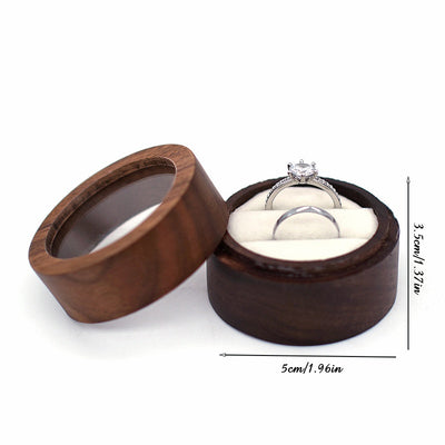 Wedding Season Ring Proposal Ceremony Box - Evans creations LLC