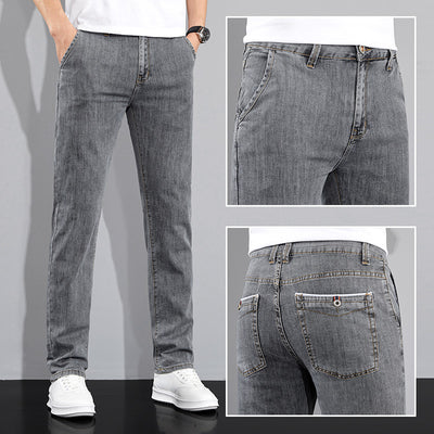 Versatile Stretch Korean Style Slim Fit Trousers - Evans creations LLC
