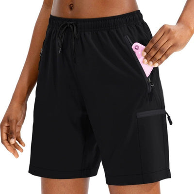 Outdoor Leisure Loose Track Pants Running Fitness Workout Stretch Quick-drying Shorts For Women - Evans creations LLC