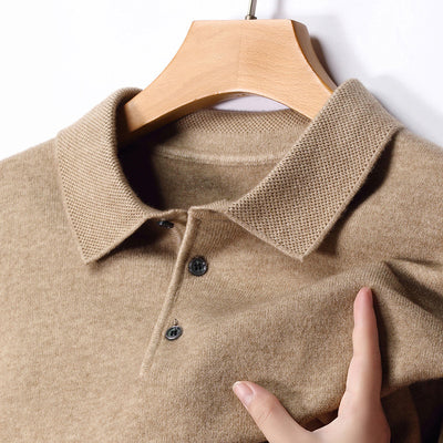 Winter Wool Lapel Long Sleeve Men - Evans creations LLC