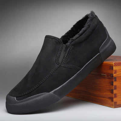 Men's Casual All-match Cloth Cover Velvet Shoes - Evans creations LLC