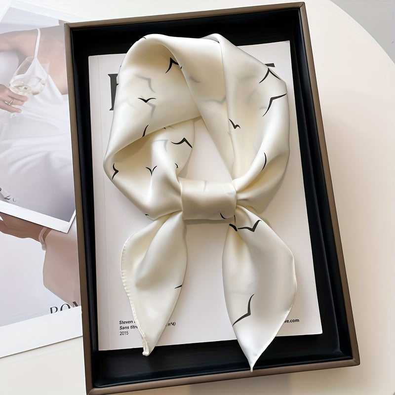 Crafted From Imitation Silk Fabric, This Soft Shawl Is The Perfect Lightweight Accessory For Spring And Autumn. It Is Ideal For Women's Sun Protection And Is Ideal For Outdoor Activities - Evans creations LLC