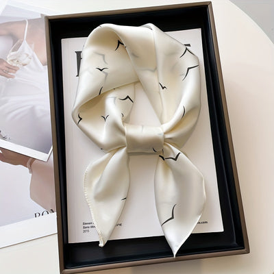 Crafted From Imitation Silk Fabric, This Soft Shawl Is The Perfect Lightweight Accessory For Spring And Autumn. It Is Ideal For Women's Sun Protection And Is Ideal For Outdoor Activities - Evans creations LLC