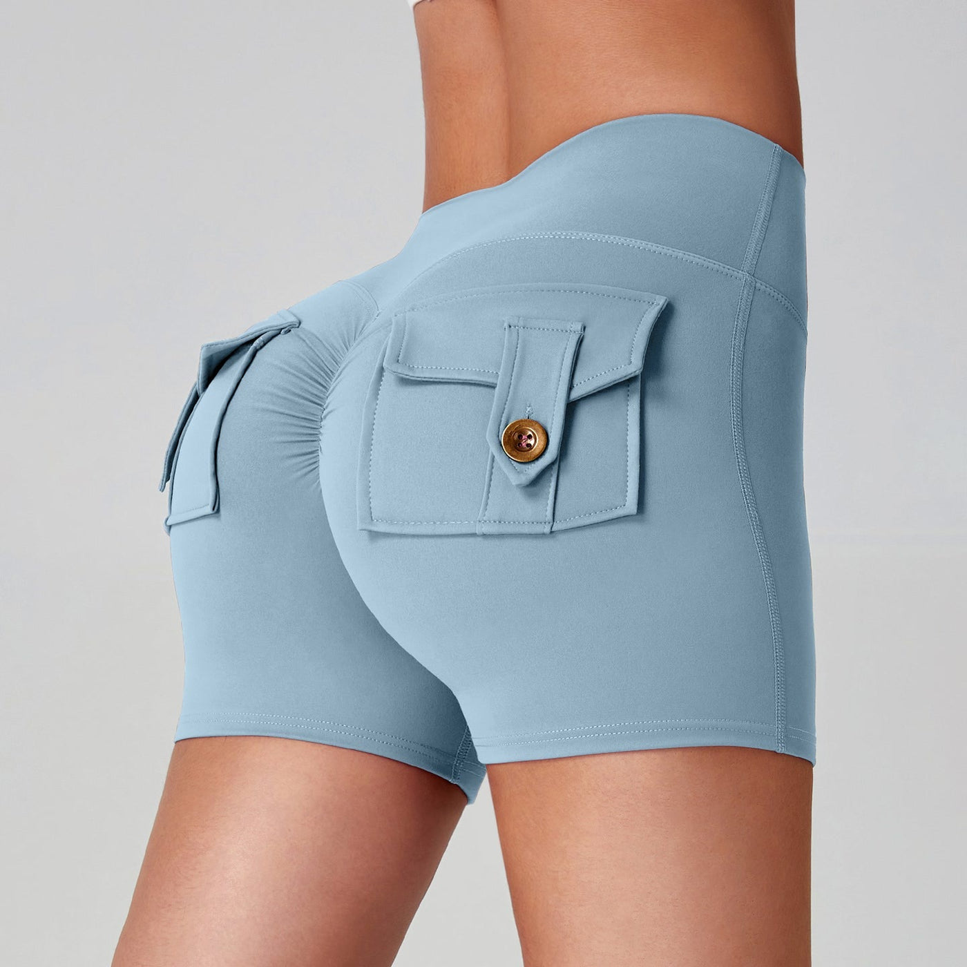 Naked Women Feeling High Elastic Running Quick-drying Pants - Evans creations LLC