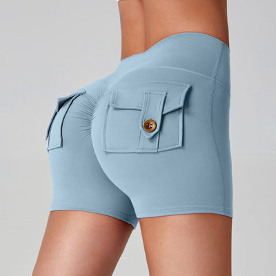 Naked Women Feeling High Elastic Running Quick-drying Pants - Evans creations LLC