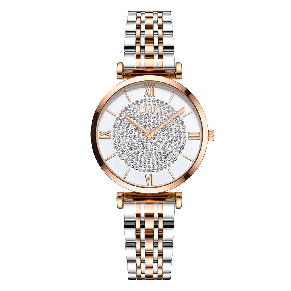 Stylish Graceful Simple Gold Quartz Watch - Evans creations LLC
