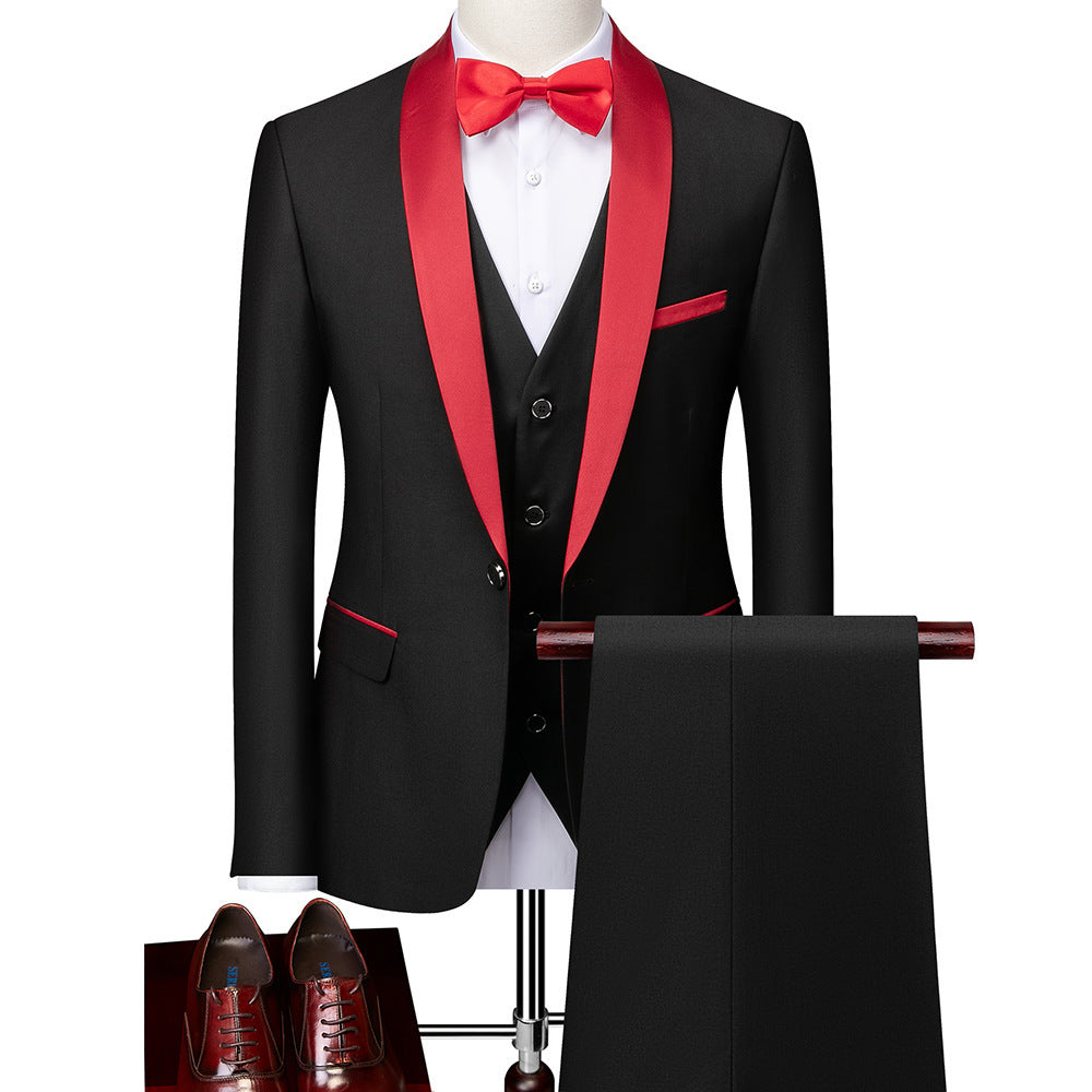 Business Casual Suits Men's Wedding Groom Dresses Pavilion Slim Fit - Evans creations LLC
