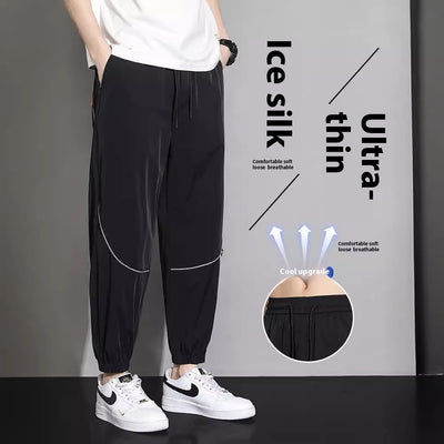 Men's Pants Tappered Casual Pants Men Trousers Sweatpants - Evans creations LLC