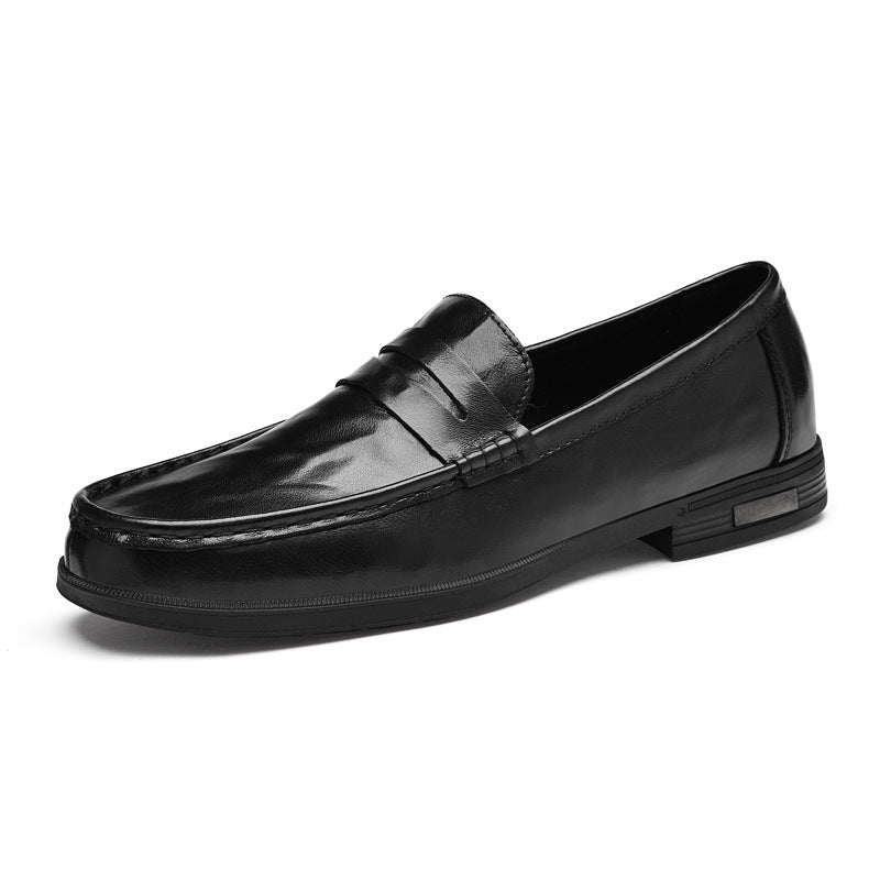 New British Breathable Casual Leather Shoes Men - Evans creations LLC