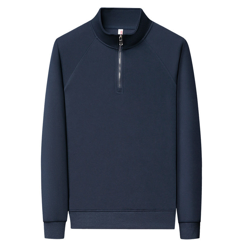 Fashion Stand Collar Cotton Men's Sweater - Evans creations LLC