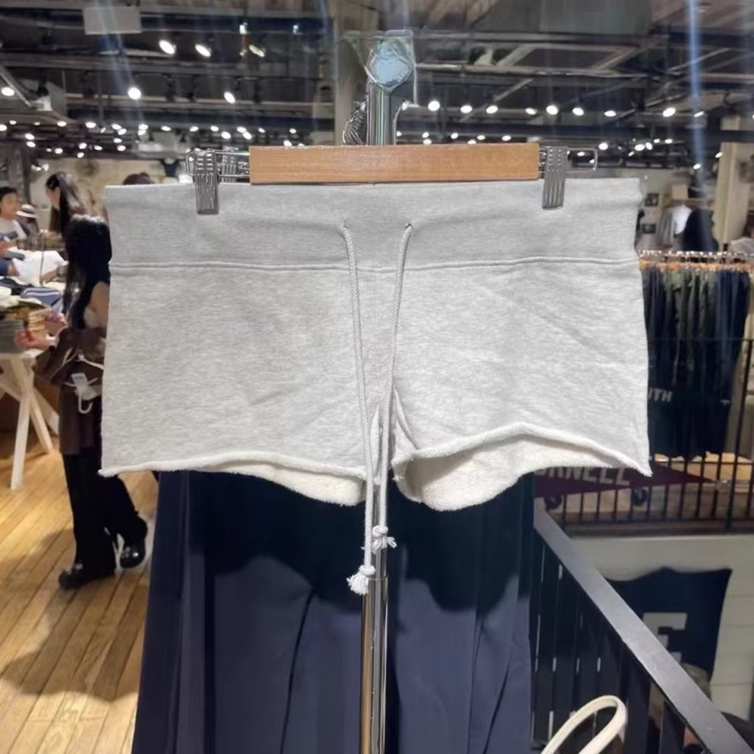 American Casual Sports Pants With Frayed Edges Slim Fit Women - Evans creations LLC