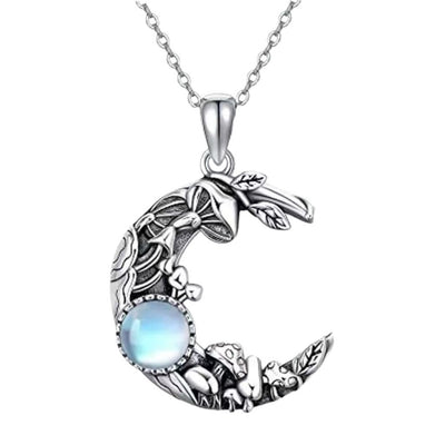 Bohemian Retro Moon Men And Women Pendant - Evans creations LLC