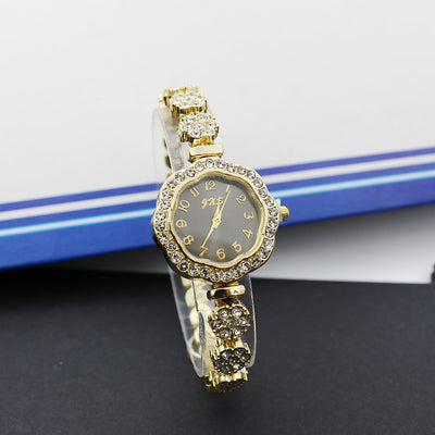 Special Interest Light Luxury Temperament And Fully-jewelled Square Fashion Watch - Evans creations LLC