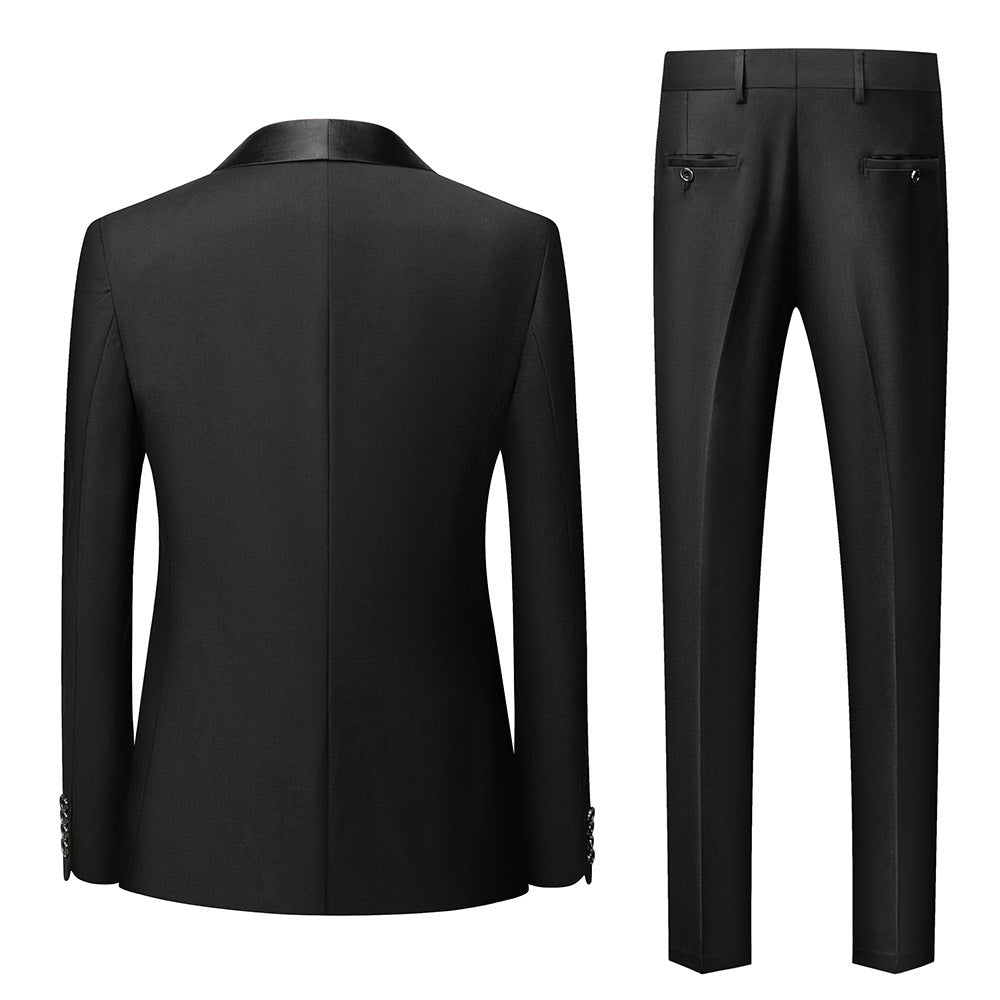 Business Casual Suits Men's Wedding Groom Dresses Pavilion Slim Fit - Evans creations LLC