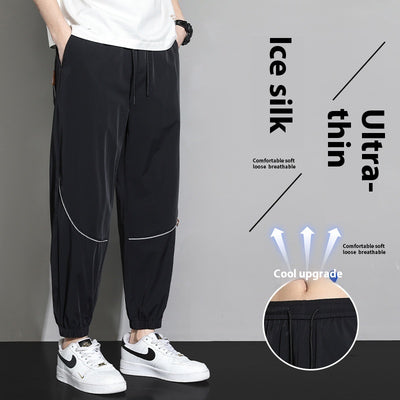 Men's Pants Tappered Casual Pants Men Trousers Sweatpants - Evans creations LLC