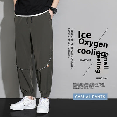 Men's Pants Tappered Casual Pants Men Trousers Sweatpants - Evans creations LLC