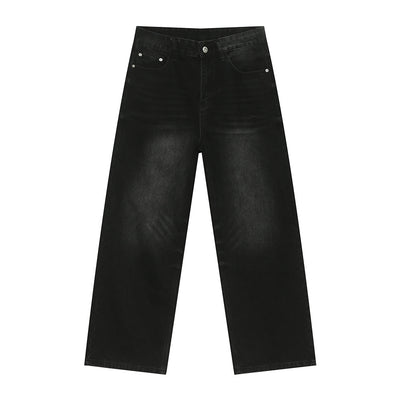 Men's Autumn New Product Loose Straight Washed Jeans - Evans creations LLC