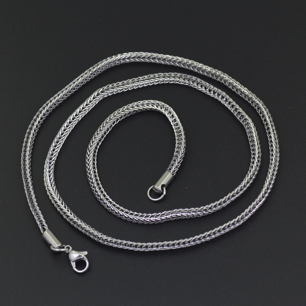 Vacuum Electroplating Stainless Steel Chain For Men And Women - Evans creations LLC