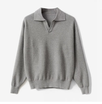 Men's Solid Color Loose Long Sleeves - Evans creations LLC