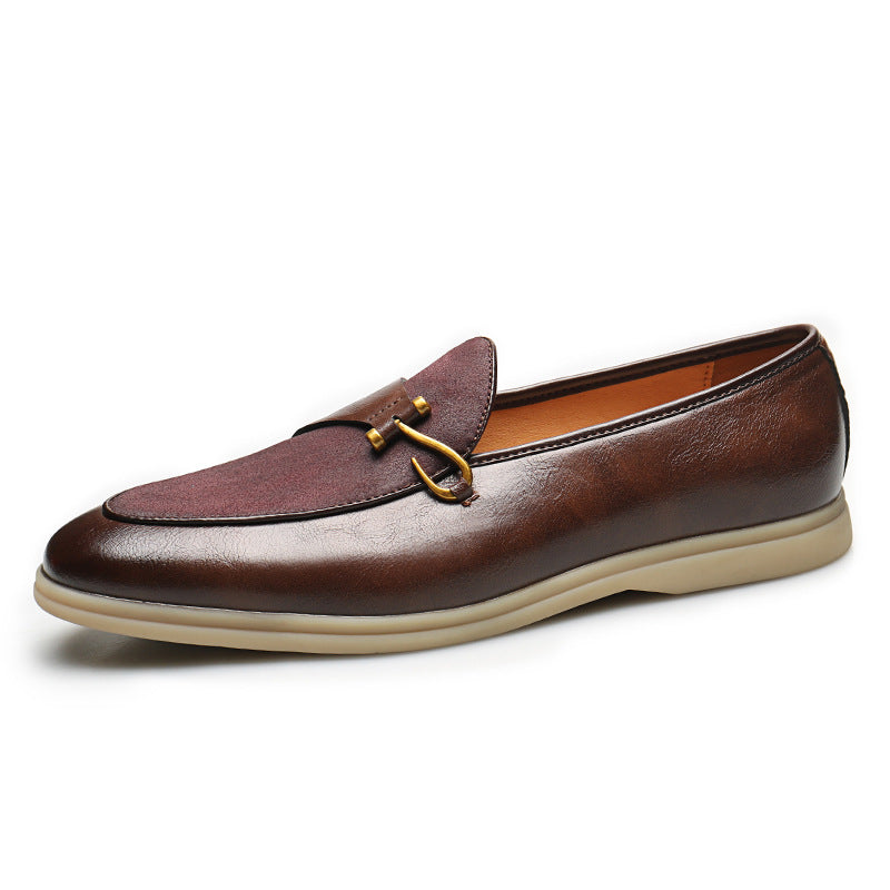 Versatile Breathable Casual Men's Leather Shoes - Evans creations LLC