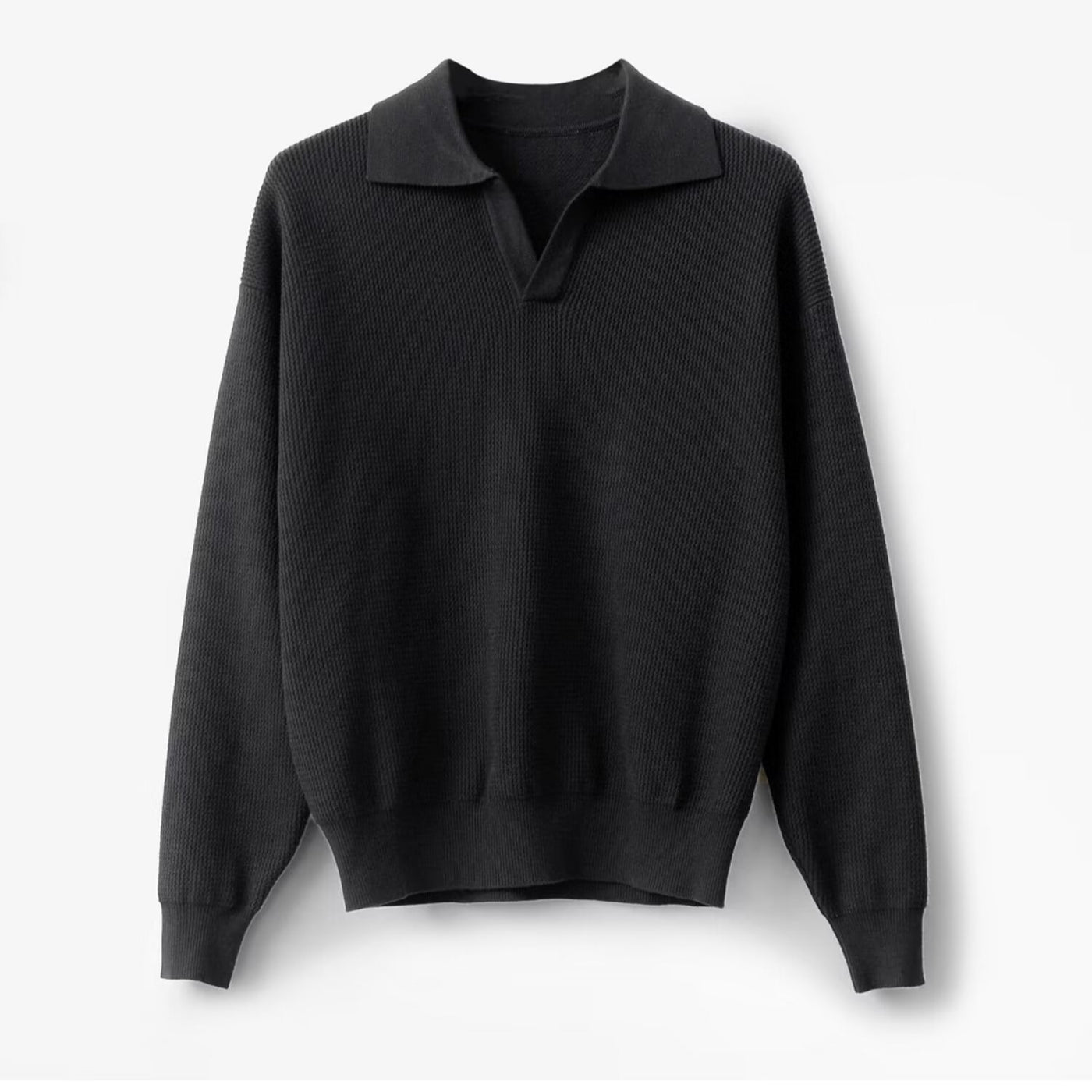 Men's Solid Color Loose Long Sleeves - Evans creations LLC