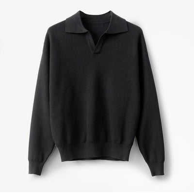 Men's Solid Color Loose Long Sleeves - Evans creations LLC