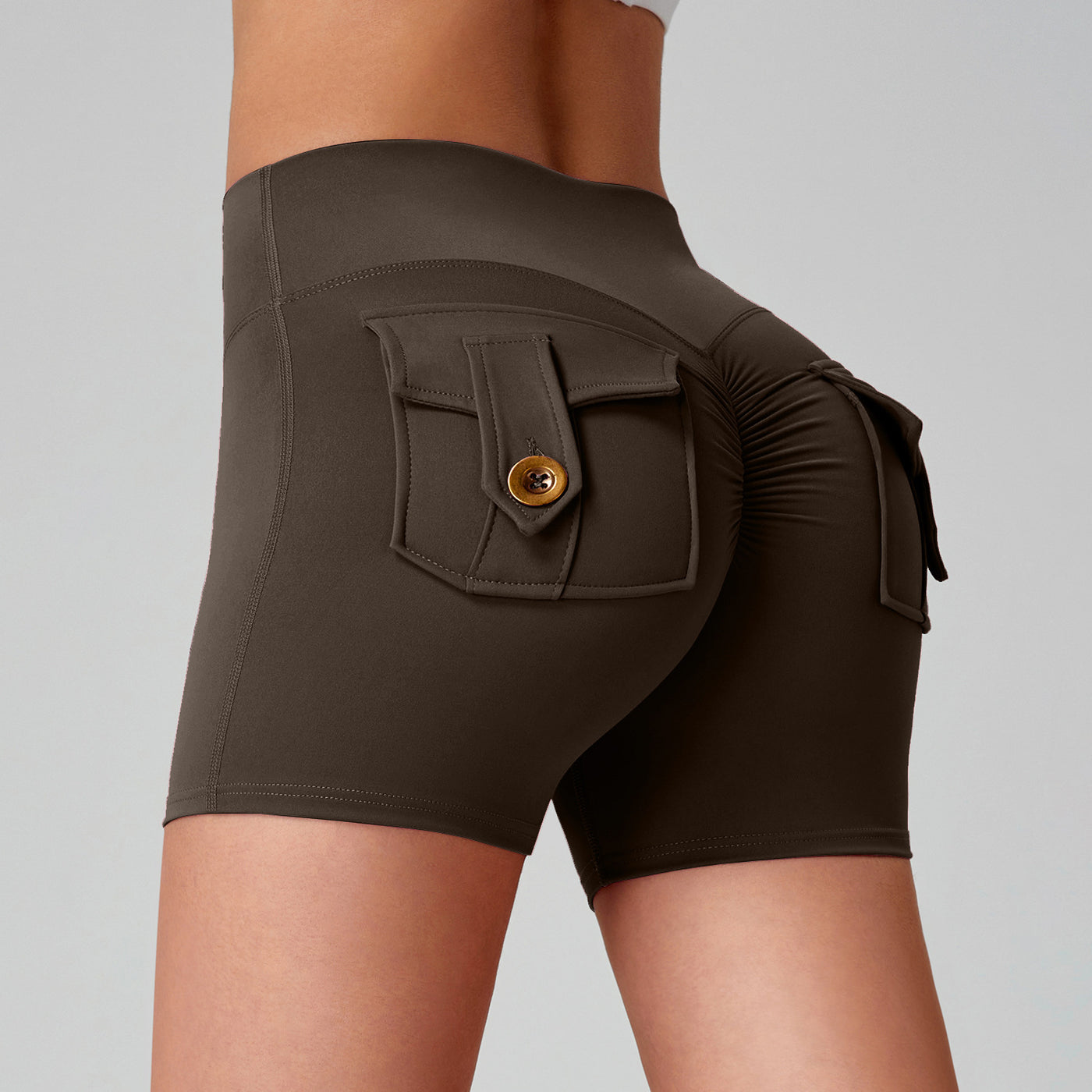 Naked Women Feeling High Elastic Running Quick-drying Pants - Evans creations LLC