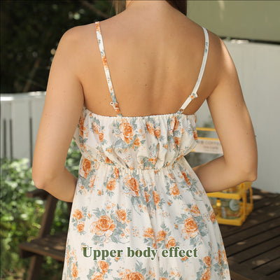Women's Fashion Simple Printed Dresses - Evans creations LLC