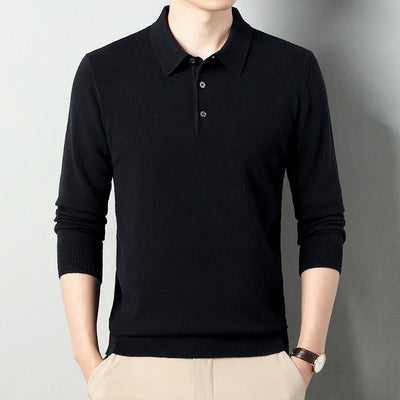 Winter Wool Lapel Long Sleeve Men - Evans creations LLC