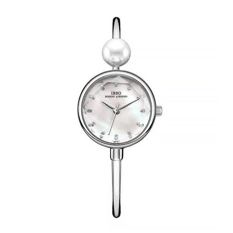 Women's Bracelet Watch Shell Surface Pearl - Evans creations LLC