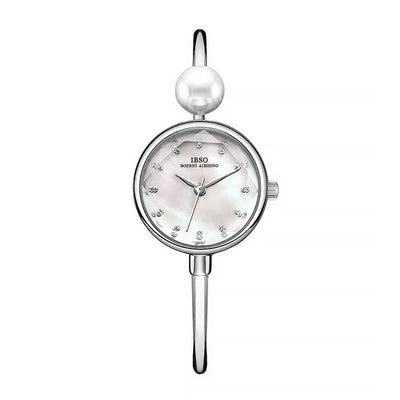 Women's Bracelet Watch Shell Surface Pearl - Evans creations LLC