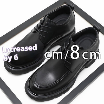 Height Increasing Insole Business Formal Wear Leather Shoes - Evans creations LLC