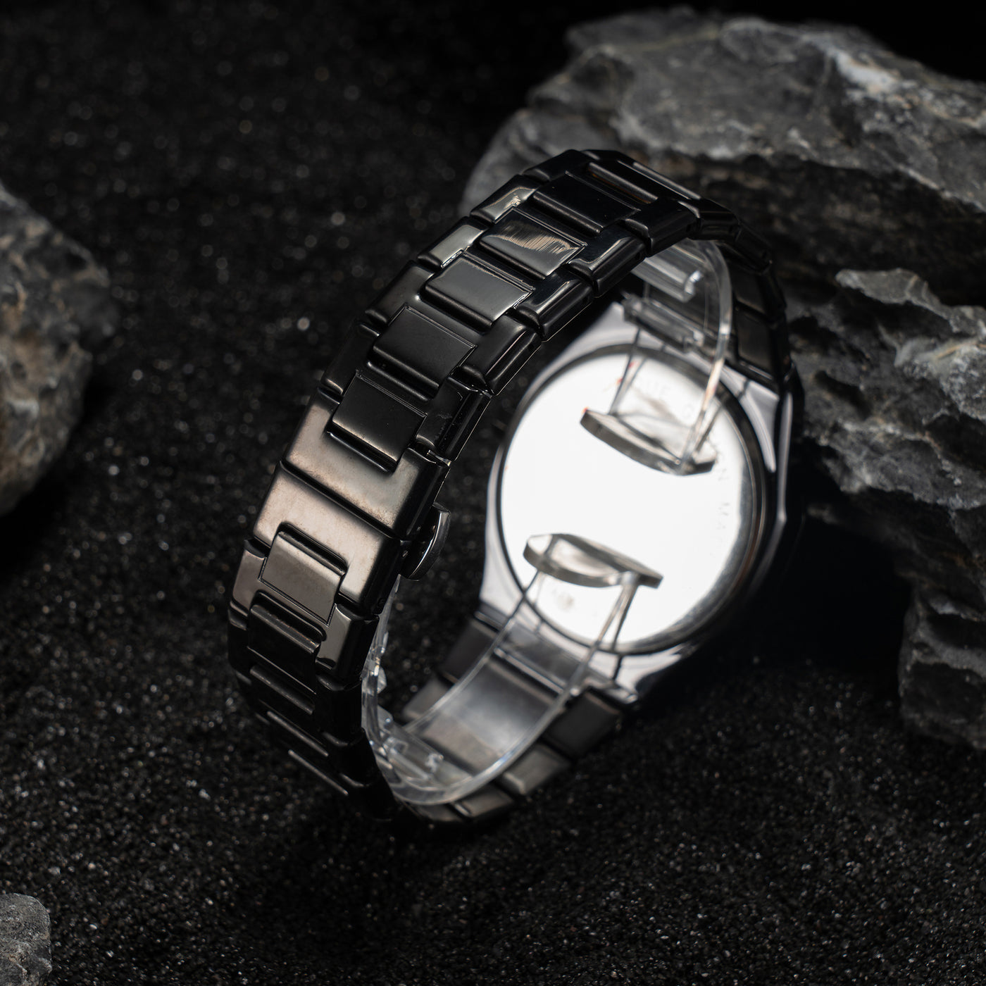 Business Casual Men's Watch Steel Belt Quartz Watch - Evans creations LLC