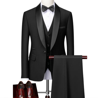 Business Casual Suits Men's Wedding Groom Dresses Pavilion Slim Fit - Evans creations LLC