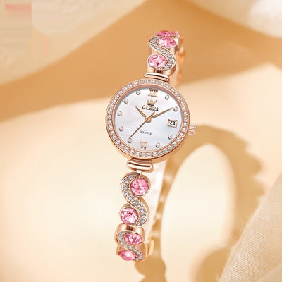 Women's High-grade Fritillary-face Quartz Watch - Evans creations LLC