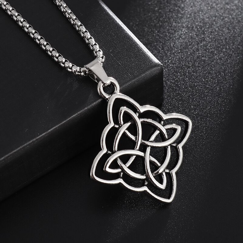 Sweet Classic Witch Knot Bracelet Ring Women's Stainless Steel - Evans creations LLC