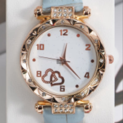 Round Dial Belt Women's Fashion Watch - Evans creations LLC