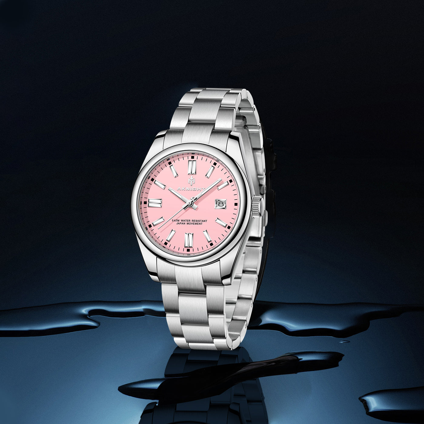 Men Watch Waterproof Stainless Steel Watch For Men Analog Chronograph Fashion Watch, Easy Read Men Dress Watch Luminous Watch Elegant Gift - Evans creations LLC