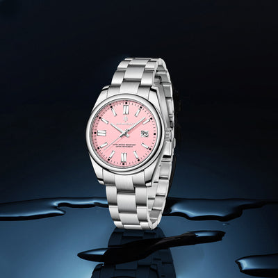 Men Watch Waterproof Stainless Steel Watch For Men Analog Chronograph Fashion Watch, Easy Read Men Dress Watch Luminous Watch Elegant Gift - Evans creations LLC