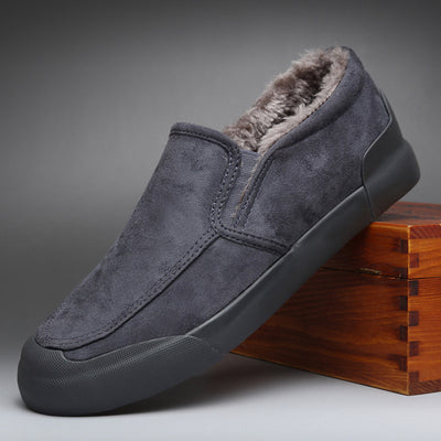 Men's Casual All-match Cloth Cover Velvet Shoes - Evans creations LLC