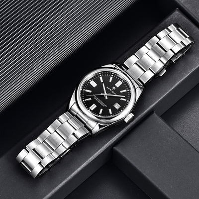 Men Watch Waterproof Stainless Steel Watch For Men Analog Chronograph Fashion Watch, Easy Read Men Dress Watch Luminous Watch Elegant Gift - Evans creations LLC