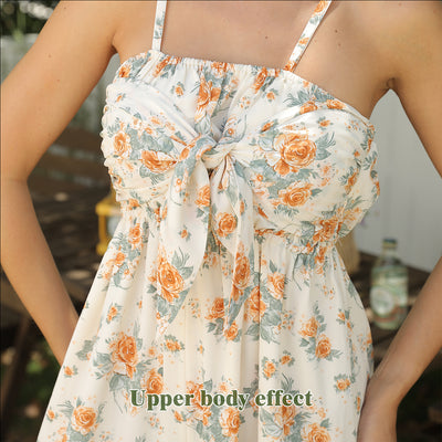 Women's Fashion Simple Printed Dresses - Evans creations LLC