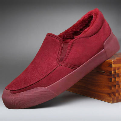 Men's Casual All-match Cloth Cover Velvet Shoes - Evans creations LLC