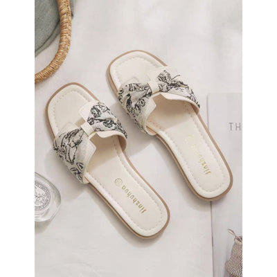 Women's French-style Sandals With Skirt - Evans creations LLC